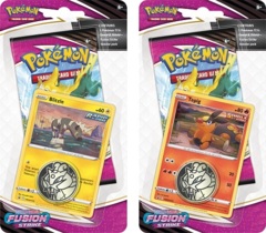 Pokemon SWSH8 Fusion Strike Checklane Blisters - BOTH Checklane Blisters